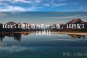 16dc5.6速比适合钓什么鱼，16档配3.08速比