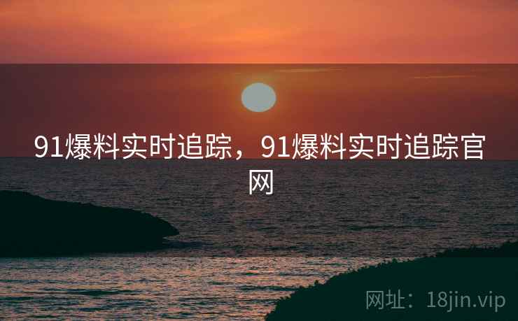 91爆料实时追踪，91爆料实时追踪官网