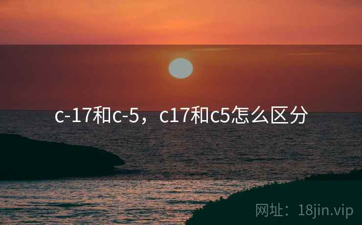 c-17和c-5，c17和c5怎么区分