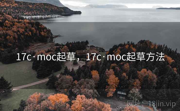 17c·moc起草，17c·moc起草方法